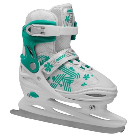 Łyżwy Roces Jokey Ice 3.0 Girl biało-turkusowe 450708 06 26-29 Roces