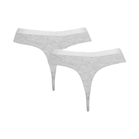 Majtki damskie stringi 4F F026 chłodny jasny szary melanż 4FWMM00UPTSF026 27M S 4F