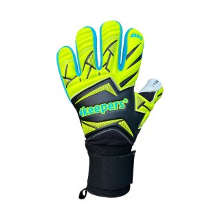 Rękawice bramkarskie 4Keepers Force V5 25 Wave NC czarno-zielone fluo 9,5 4Keepers