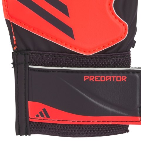 Rękawice bramkarskie dla dzieci adidas Predator Training Goalkeeper czerwono-czarne IX3873 4 Adidas teamwear