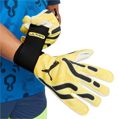Rękawice bramkarskie Puma Ultra Ultimate Hybrid Sun żółte 41858 04 9 Puma