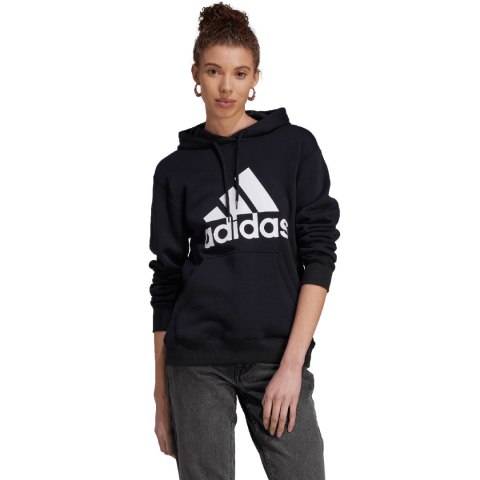Bluza damska adidas Essentials Big Logo Regular Fleece czarna HZ2984 Adidas Bluza damska adidas Essentials Big Logo Regular Fleece czarna HZ2984 Adidas