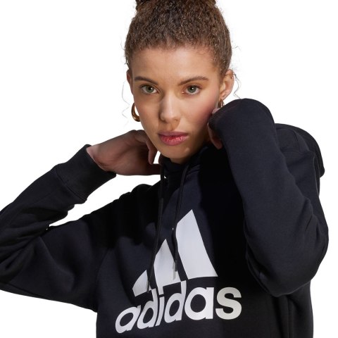 Bluza damska adidas Essentials Big Logo Regular Fleece czarna HZ2984 Adidas Bluza damska adidas Essentials Big Logo Regular Fleece czarna HZ2984 Adidas