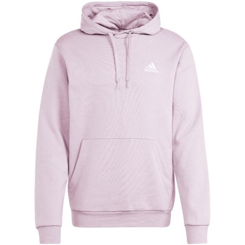 Bluza męska adidas Essentials Fleece Hoodie fioletowa IN0328 Adidas Bluza męska adidas Essentials Fleece Hoodie fioletowa IN0328 Adidas