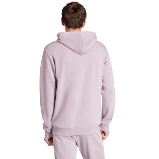 Bluza męska adidas Essentials Fleece Hoodie fioletowa IN0328 Adidas