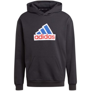 Bluza męska adidas FI BOS HD OLY czarna IS3233 Adidas