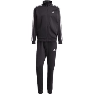 Dres męski adidas Basic 3-Stripes Fleece czarny IJ6067 Adidas