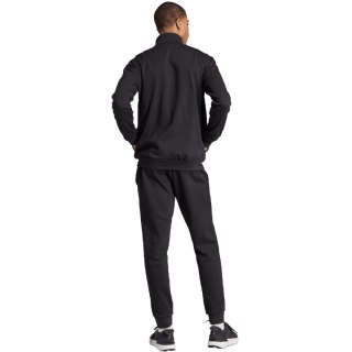 Dres męski adidas Basic 3-Stripes Fleece czarny IJ6067 Adidas