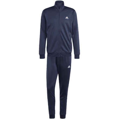 Dres męski adidas Linear Logo Tricot Track Suit granatowy HZ2219 Adidas Dres męski adidas Linear Logo Tricot Track Suit granatowy HZ2219 Adidas