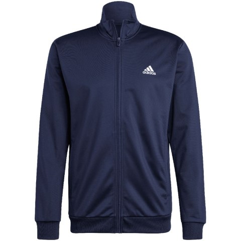 Dres męski adidas Linear Logo Tricot Track Suit granatowy HZ2219 Adidas Dres męski adidas Linear Logo Tricot Track Suit granatowy HZ2219 Adidas