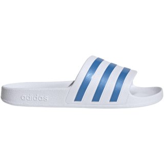 Klapki adidas Adilette Aqua Slides biało-niebieskie HP6295 Adidas