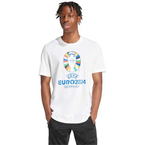 Koszulka męska adidas Euro24 biała IT9290 Adidas