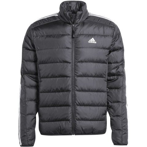Kurtka męska adidas Essentials 3-Stripes Light Down czarna HZ4431 Adidas Kurtka męska adidas Essentials 3-Stripes Light Down czarna HZ4431 Adidas