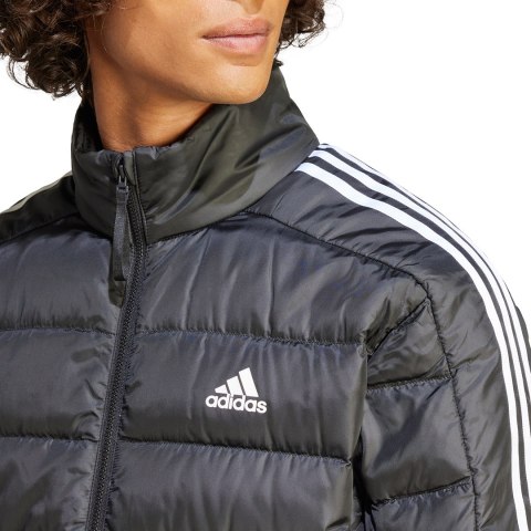Kurtka męska adidas Essentials 3-Stripes Light Down czarna HZ4431 Adidas Kurtka męska adidas Essentials 3-Stripes Light Down czarna HZ4431 Adidas