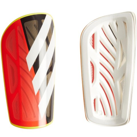 Ochraniacze piłkarskie adidas Tiro League pomarańczowo-białe IQ4039 Adidas teamwear