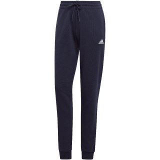 Spodnie damskie adidas Essentials Linear French Terry Cuffed granatowe IC6869 Adidas