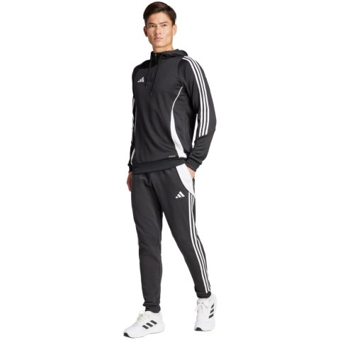 Spodnie męskie adidas Tiro 24 Sweat czarno-białe IP1976 Adidas teamwear Spodnie męskie adidas Tiro 24 Sweat czarno-białe IP1976 Adidas teamwear