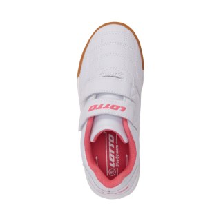 Buty dla dzieci Lotto Pacer K biało-różowe 2600110K 1044 34 Lotto
