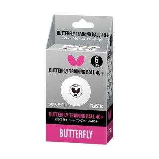 Piłeczki do ping ponga Butterfly 6 szt. białe Butterfly