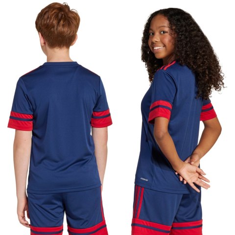 Koszulka dla dzieci adidas Squadra 25 granatowa JJ2415 152cm Adidas teamwear