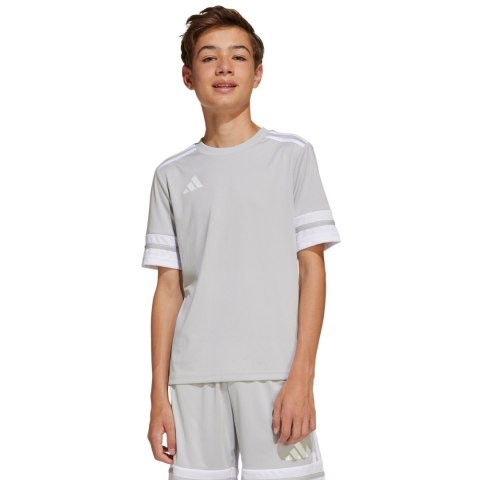 Koszulka dla dzieci adidas Squadra 25 jasnoszara JJ0061 116cm Adidas teamwear