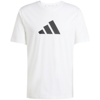 Koszulka męska adidas 3Bar Tee biała JD4913 L Adidas