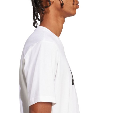 Koszulka męska adidas 3Bar Tee biała JD4913 L Adidas