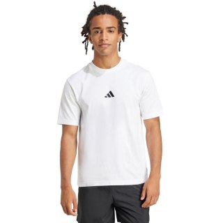 Koszulka męska adidas Essentials Small Logo Single Jersey biała JF1092 XL Adidas