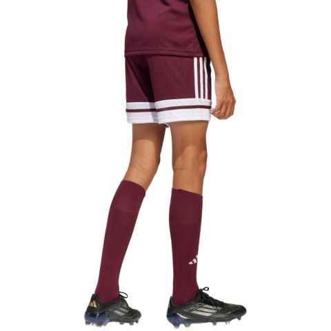 Spodenki dla dzieci adidas Squadra 25 bordowe JC8665 116cm Adidas teamwear