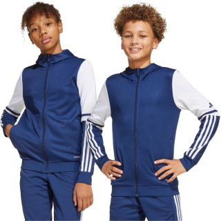 Bluza dla dzieci adidas Squadra 25 Hoody granatowo-biała JD4800 140cm Adidas teamwear