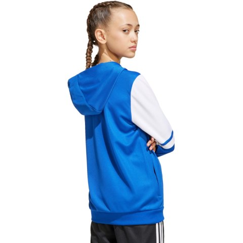 Bluza dla dzieci adidas Squadra 25 Hoody niebiesko-biała JD4802 128cm Adidas teamwear