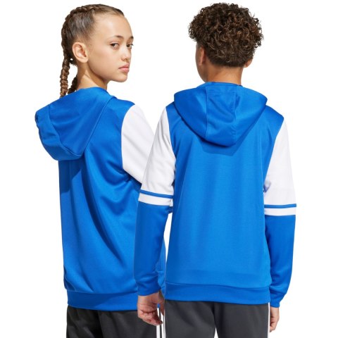 Bluza dla dzieci adidas Squadra 25 Hoody niebiesko-biała JD4802 140cm Adidas teamwear