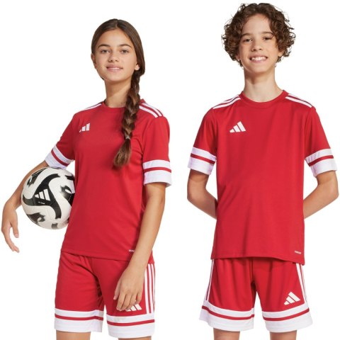 Koszulka dla dzieci adidas Squadra 25 czerwona JJ0051 140cm Adidas teamwear