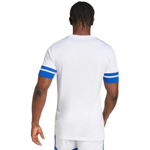 Koszulka męska adidas Squadra 25 biało-niebieska JG5827 L Adidas teamwear