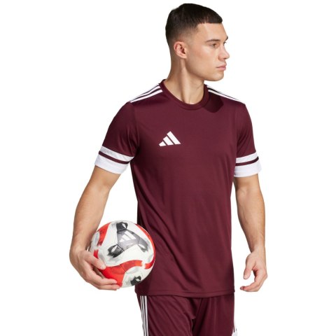 Koszulka męska adidas Squadra 25 bordowa JC8675 XL Adidas teamwear