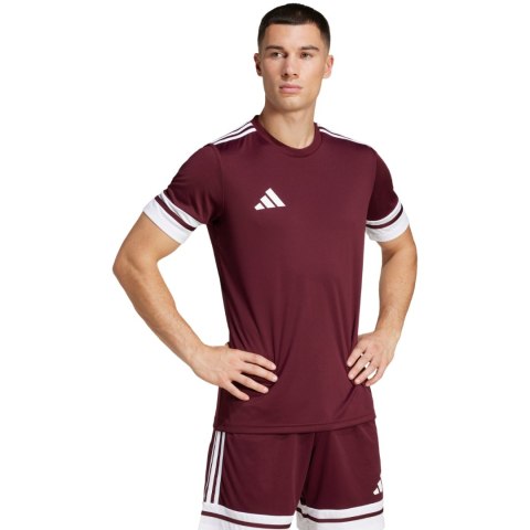 Koszulka męska adidas Squadra 25 bordowa JC8675 XL Adidas teamwear