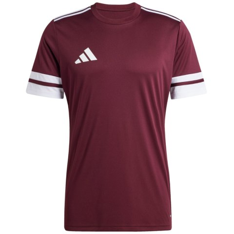 Koszulka męska adidas Squadra 25 bordowa JC8675 S Adidas teamwear