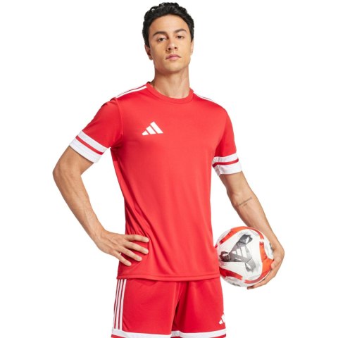 Koszulka męska adidas Squadra 25 czerwona JE2601 S Adidas teamwear