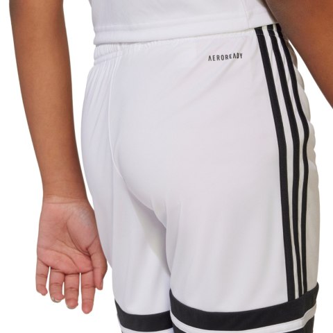 Spodenki dla dzieci adidas Squadra 25 białe JJ2422 152cm Adidas teamwear