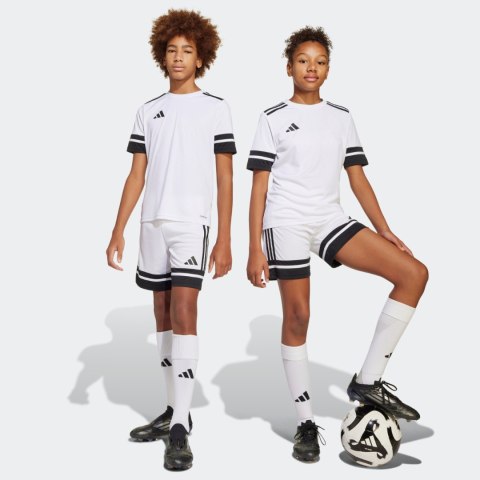 Spodenki dla dzieci adidas Squadra 25 białe JJ2422 164cm Adidas teamwear