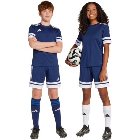 Spodenki dla dzieci adidas Squadra 25 granatowe JJ2418 140cm Adidas teamwear