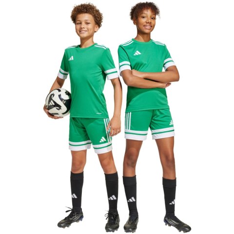 Spodenki dla dzieci adidas Squadra 25 zielone JN7484 140cm Adidas teamwear