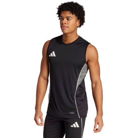 Koszulka męska adidas Tiro 25 Competition Sleeveless Jersey czarna JJ1521 M Adidas teamwear