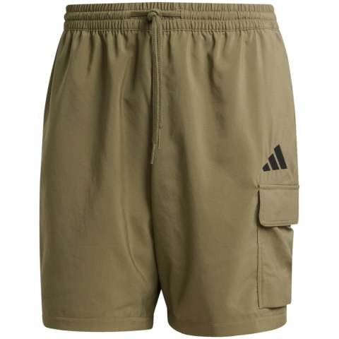 Spodenki męskie adidas Essentials Small Logo Cargo Chelsea oliwkowe JD1827 2XL Adidas