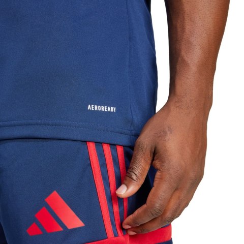 Koszulka męska adidas Squadra 25 granatowo-czerwona JG5833 L Adidas teamwear