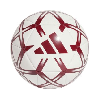 Piłka nożna adidas Starlancer Club biało-bordowa JH3745 5 Adidas