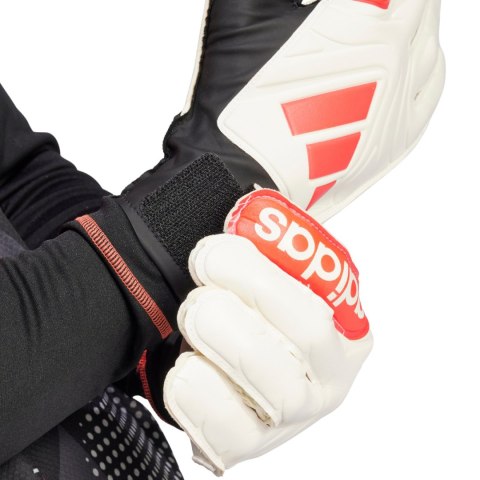 Rękawice bramkarskie adidas Copa Club Goalkeeper biało-pomarańczowe JH3789 11 Adidas