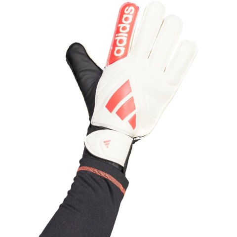 Rękawice bramkarskie adidas Copa Club Goalkeeper biało-pomarańczowe JH3789 9,5 Adidas