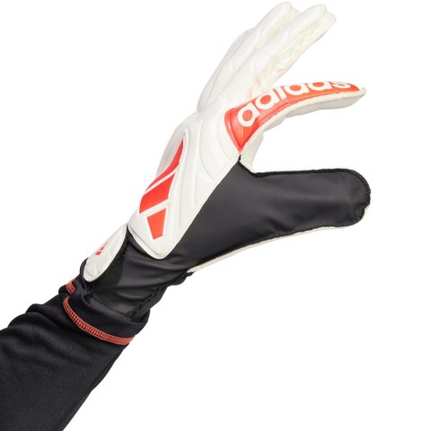 Rękawice bramkarskie adidas Copa Club Goalkeeper biało-pomarańczowe JH3789 9,5 Adidas