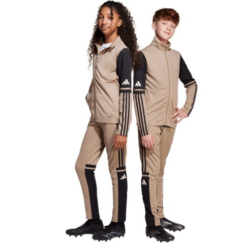 Spodnie dla dzieci adidas Squadra 25 Training beżowe JP3371 140cm Adidas